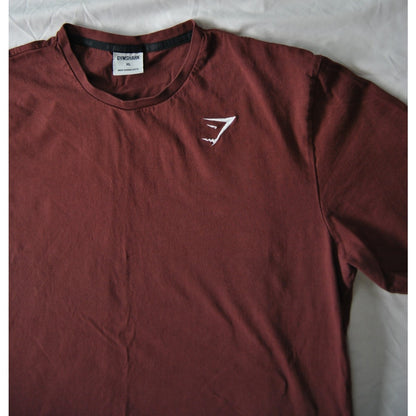Gymshark Essential X-Large Copper/Orange Short Sleeve Shirt