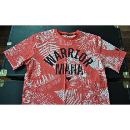 Under Armour The Rock Warrior Mana Floral Pattern Short Sleeve Shirt