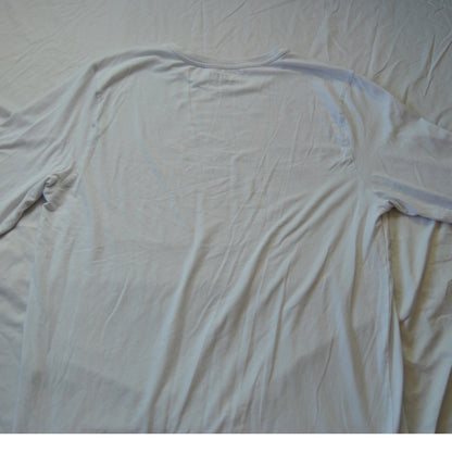 Legends Aviation Long Sleeve Tee Curved Hem White XX-Large