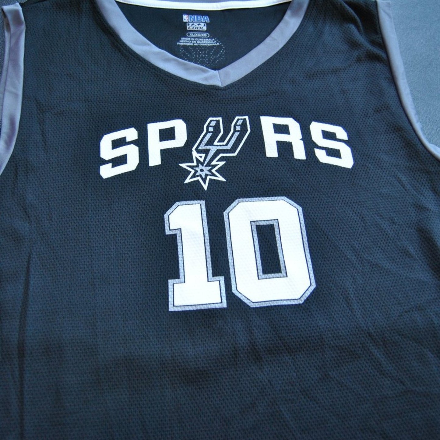 San Antonio Spurs #10 Antonio DeRozan X-Large Black NBA Basketball Jersey