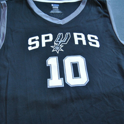 San Antonio Spurs #10 Antonio DeRozan X-Large Black NBA Basketball Jersey