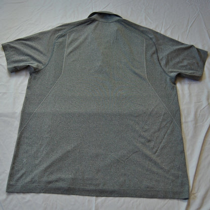 Lululemon Gray Tampa Bay Lightning XXL Short Sleeve Polo Shirt